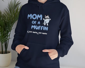 Disney Bluey Muffin Hoodie Sweatshirt für Mama - Perfekt für den Muttertag