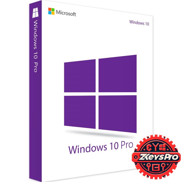 Lebensdauer des Schlüssels Windows 10 Pro 32/64 Bit.