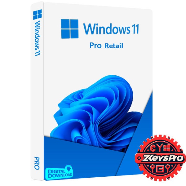 Windows 11 Pro au détail (livraison instantanée).