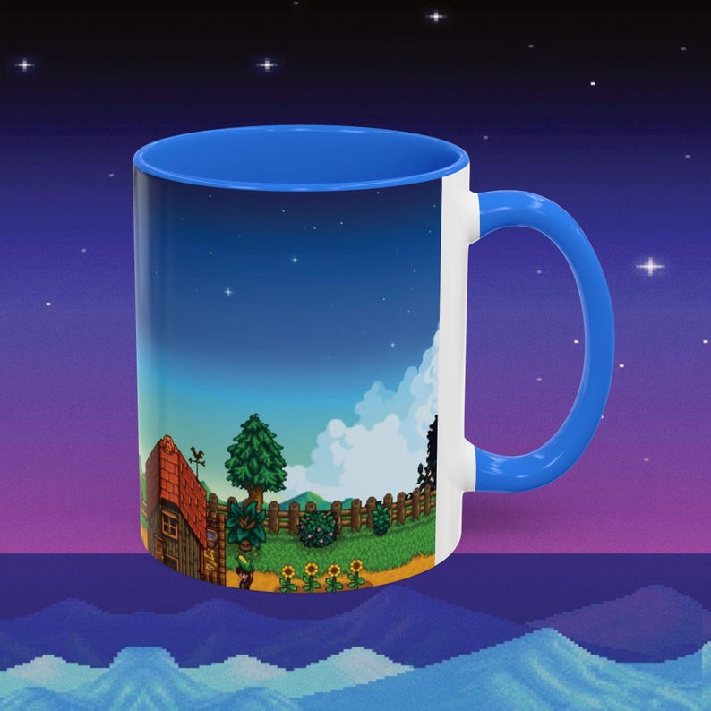Stardew Valley Coffee Mug, Colorful Gamer Gift Bild 6