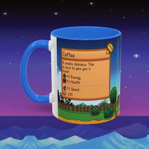 Stardew Valley Coffee Mug, Colorful Gamer Gift Bild 1