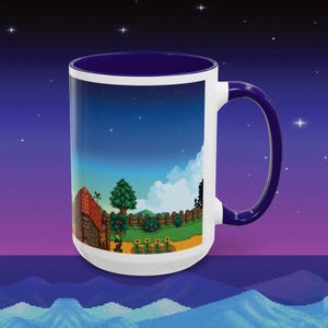 Stardew Valley Coffee Mug, Colorful Gamer Gift Bild 9