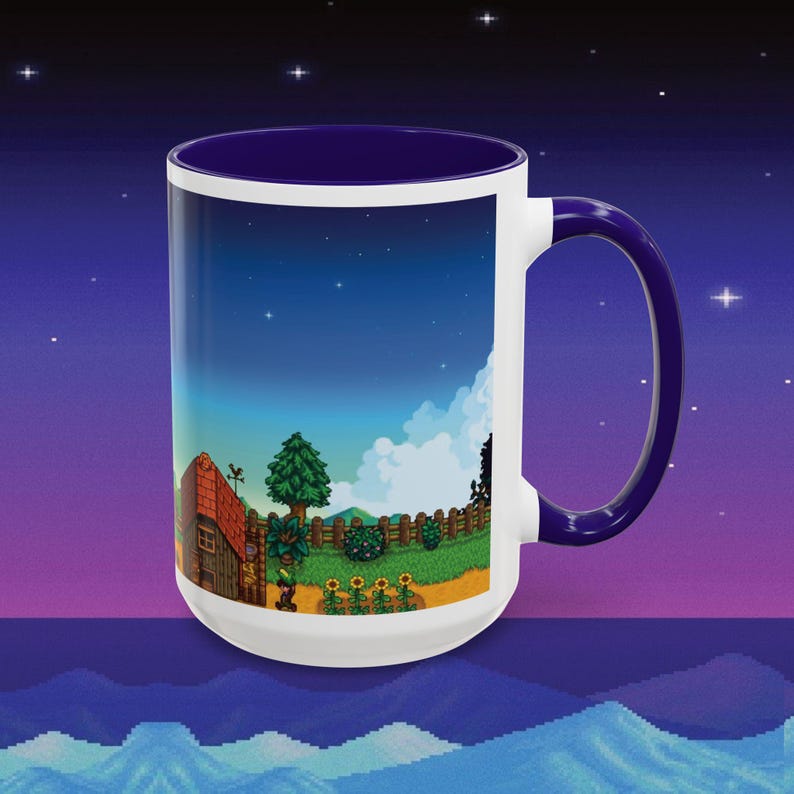 Stardew Valley Coffee Mug, Colorful Gamer Gift Bild 9