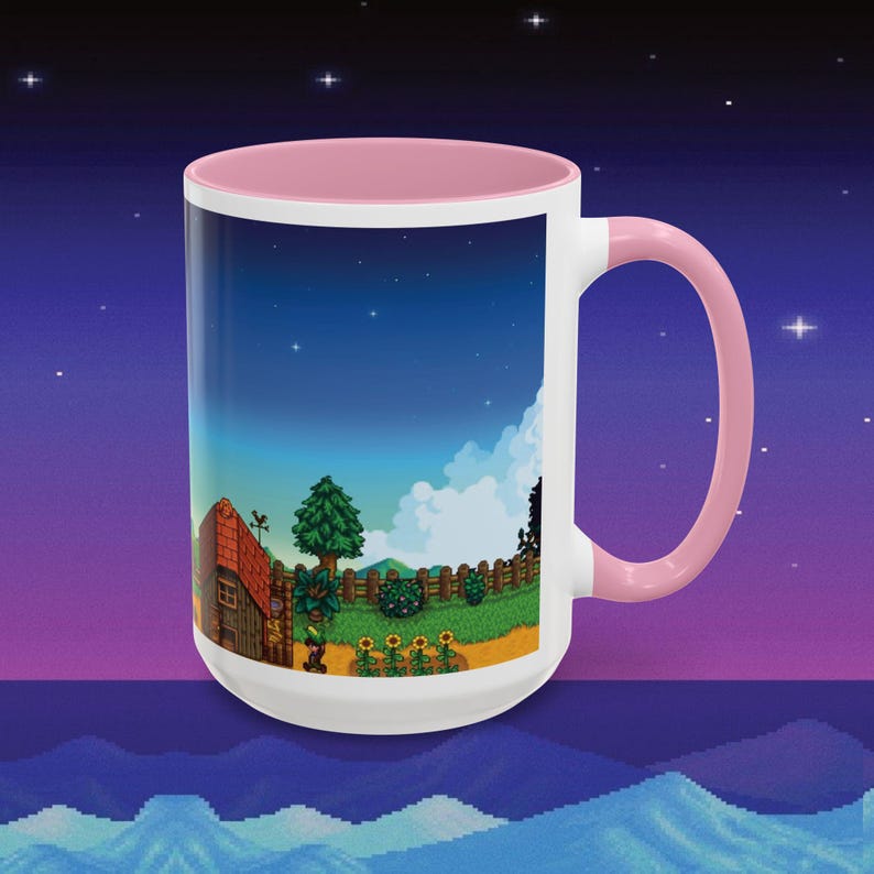 Stardew Valley Coffee Mug, Colorful Gamer Gift Bild 8
