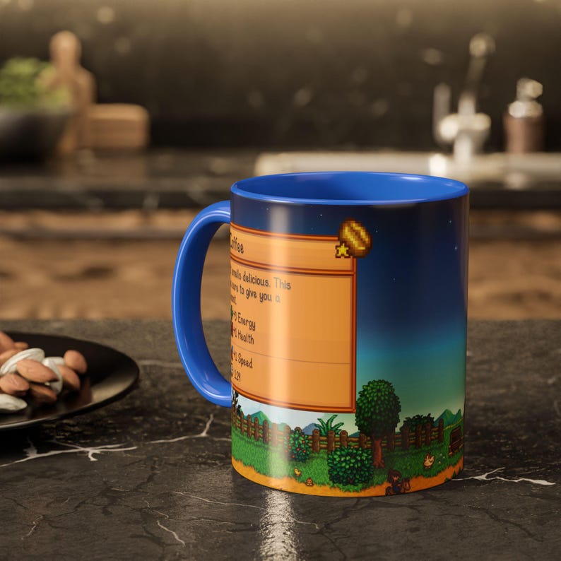 Stardew Valley Coffee Mug, Colorful Gamer Gift Bild 5
