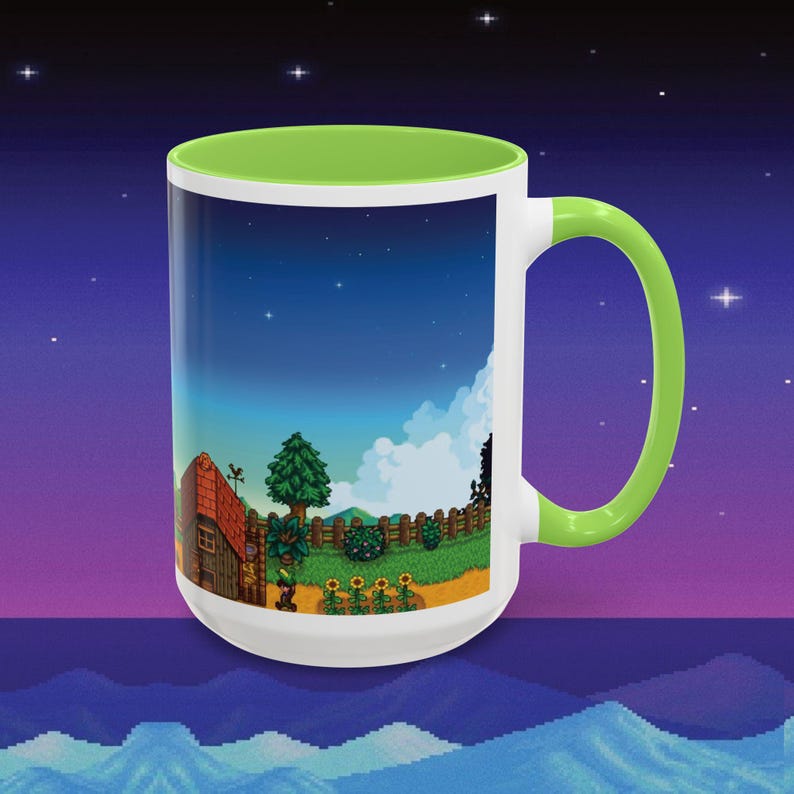 Stardew Valley Coffee Mug, Colorful Gamer Gift Bild 10