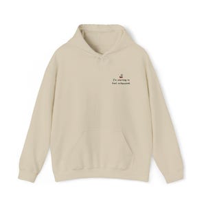 Stardew Valley Exhausted Hoodie, Video Game Embroidered Sweatshirt, Unisex Game Merch, Stardew Valley Gift, Gamer Apparel, Stardew Valley