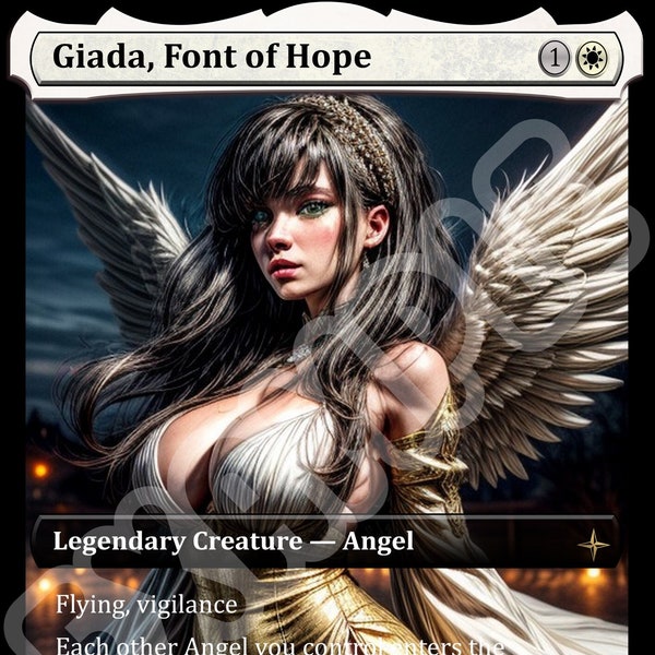 Giada, Font of Hope Proxy Foil MTG Card