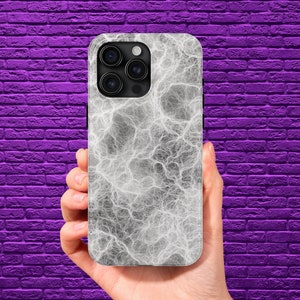 Aesthetic iPhone Case White Pattern Unique Cellphone Cover for Dad Trendy Samsung Galaxy S21 S21 Case Tough iPhone 11 12 13 14 15 Pro Max