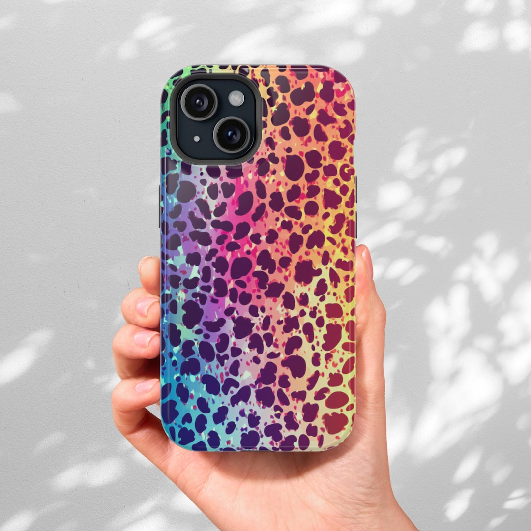 Rainbow Cheetah Rainbow Casetify Casetify Rainbow Cheetah CASETiFY