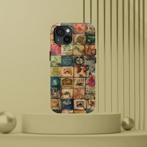 Coque iPhone tendance, collage, étui pour téléphone portable, cadeau pour smartphone sœur, coque Samsung Galaxy S21 S22, robuste, iPhone 11 12 13 14 15 Pro Max