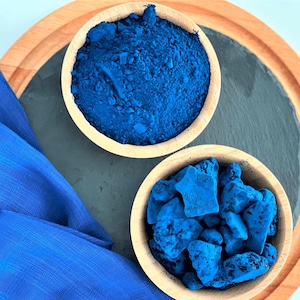 8.8 oz Moroccan blue Nila powder, Moroccan cosmetics