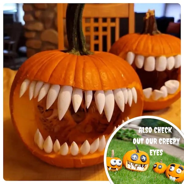 Pimp my Pumpkin Teeth - Denti di zucca - Decorazione di Halloween