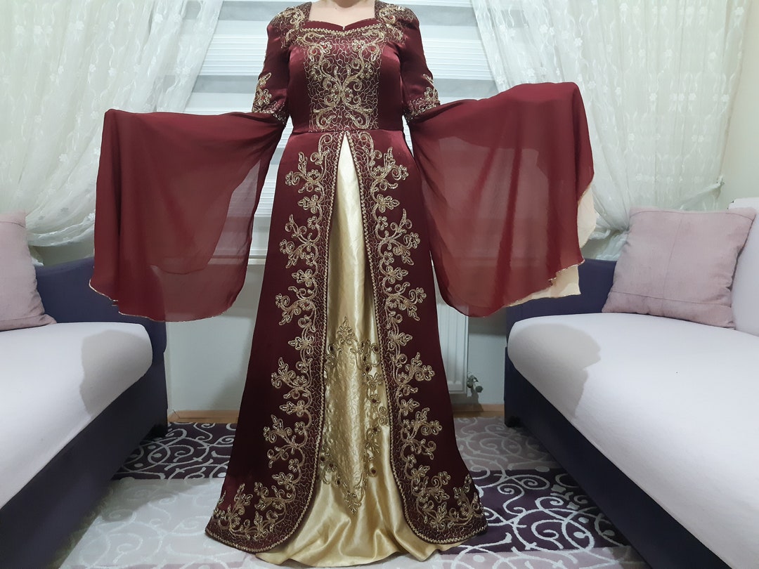 Traditional Embroidered Ottoman Bindalli, Dress, Bindalli Dress ...