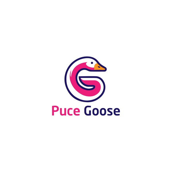 Puce Goose Logo