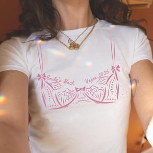 Custom Lingerie Bra Bachelorette Baby tee Bikini Shirt Funny Bachelorette Shirts Bride To Be Shirt Bridal Party Tee Bra Baby tee Bach Party