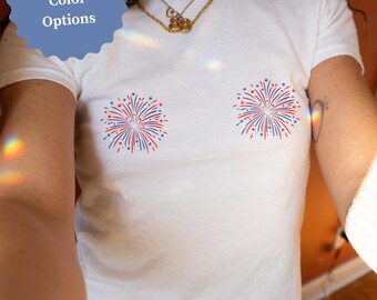 Funny 4th Of July Baby Tee America Fourth of July Fireworks Shirt Patriotic 250 Years Shirt USA Beach TShirt Independence Day Tee