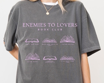 Enemies To Lovers Shirt Book Trope Shirt Booklover Shirt Romantasy Reader Romantasy Shirt Morally Grey Shirt Smut Shirt Dark Romance Shirt