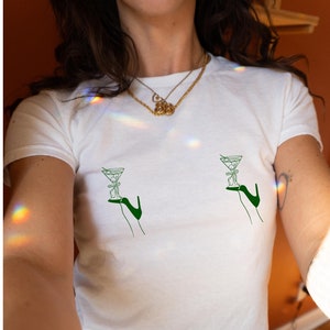 Dirty Martini Nips Baby Tee Dirty Martini Baby Tee Dirty Martini Shirt Filthy Martini Dirty Martini Gift Y2k Baby Tee Extra Olives Tini Time