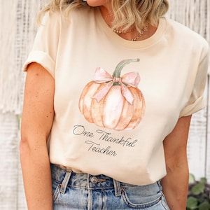 Camiseta de Acción de Gracias para maestros Camiseta de un maestro agradecido Camiseta de otoño para maestros Camiseta de otoño para maestros Camiseta de otoño para maestros Camiseta de Acción de Gracias para maestros
