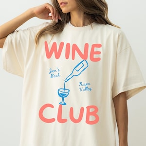 Magliette per addio al nubilato in stile vino, maglietta &quot;Vino prima dei voti&quot;, maglietta per addio al nubilato in cantina, maglietta per vino &quot;Vigneto Bach&quot;, maglietta per vino &quot;Napa Valley&quot;, maglietta per festa di nozze