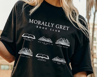 Morally Grey Book Club Shirt Book Trope Shirt Booklover Shirt Romantasy Reader Romantasy Shirt Smut Shirt Dark Romance Shirt Bookish TShirt