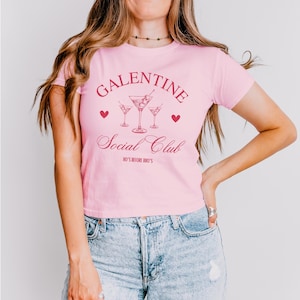 Galentines Day Shirt Galentines Bande Espresso Dirty Martini Galentines Shirt xoxo Anti Valentines Group Valentine Besties Galentine Day Geschenk