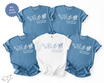 Love on The Lake Bachelorette Shirts Custom Lake Bachelorette Party TShirt Camping Bachelorette Wedding Mountain Bachelorette Lake Trip