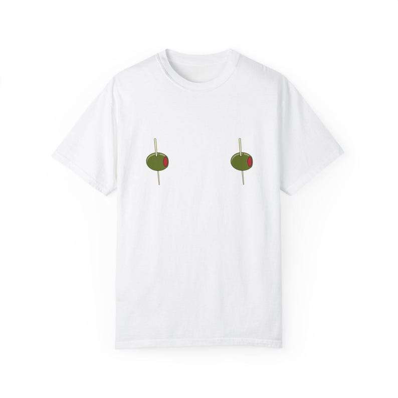 Pimento Olive Nips Shirt Dirty Martini Shirt Filthy Martini Dirty Martini Gift Y2k TShirt Extra Olives Another Martini Olives Tee White
