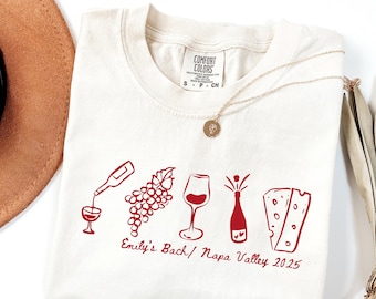 Custom Wine Bachelorette Shirts Vino Before Vows Shirt Coquette Winery Bachelorette Party Wine Bach Vineyard Bach Napa Valley Wine Themed