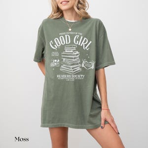 Smut Shirt Good Girl Book Club Enemies To Lovers Dark Romance STFUATTDLAGG Thick And Spicy Spicy Book Shirt Smut Lover Buy Me Books T Shirt Moss
