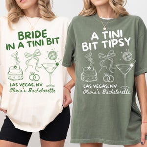 A Bride In A Tini Bit Shirt Custom Dirty Martini Bachelorette Party Shirt Dirty Martini Bride Shirt Bachelorette Shirts Bridal Party Shirts