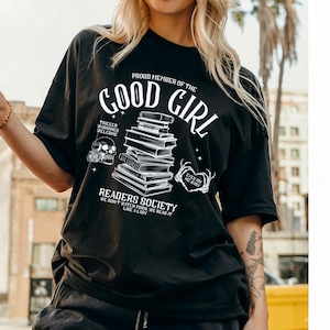 Smut Shirt Good Girl Book Club Enemies To Lovers Dark Romance STFUATTDLAGG Thick And Spicy Spicy Book Shirt Smut Lover Buy Me Books T Shirt Black