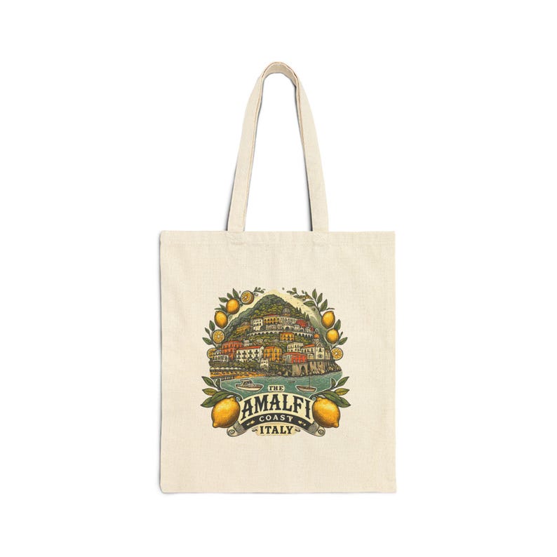 FRILLED EDGE TOTE AMALFI AMORE