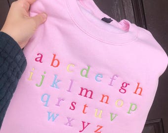 ABC’s Crew Neck Sweatshirt Early Childhood Teacher!