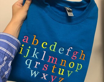 ABC’s Crew Neck Sweatshirt Early Childhood Teacher!