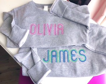 Tri-Color Sweatshirts