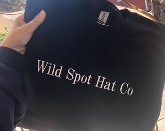 Custom Embroidered Company/Logo Crewneck Sweatshirts