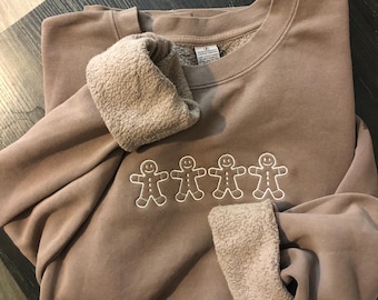 Gingerbread Men Christmas Sweatshirt