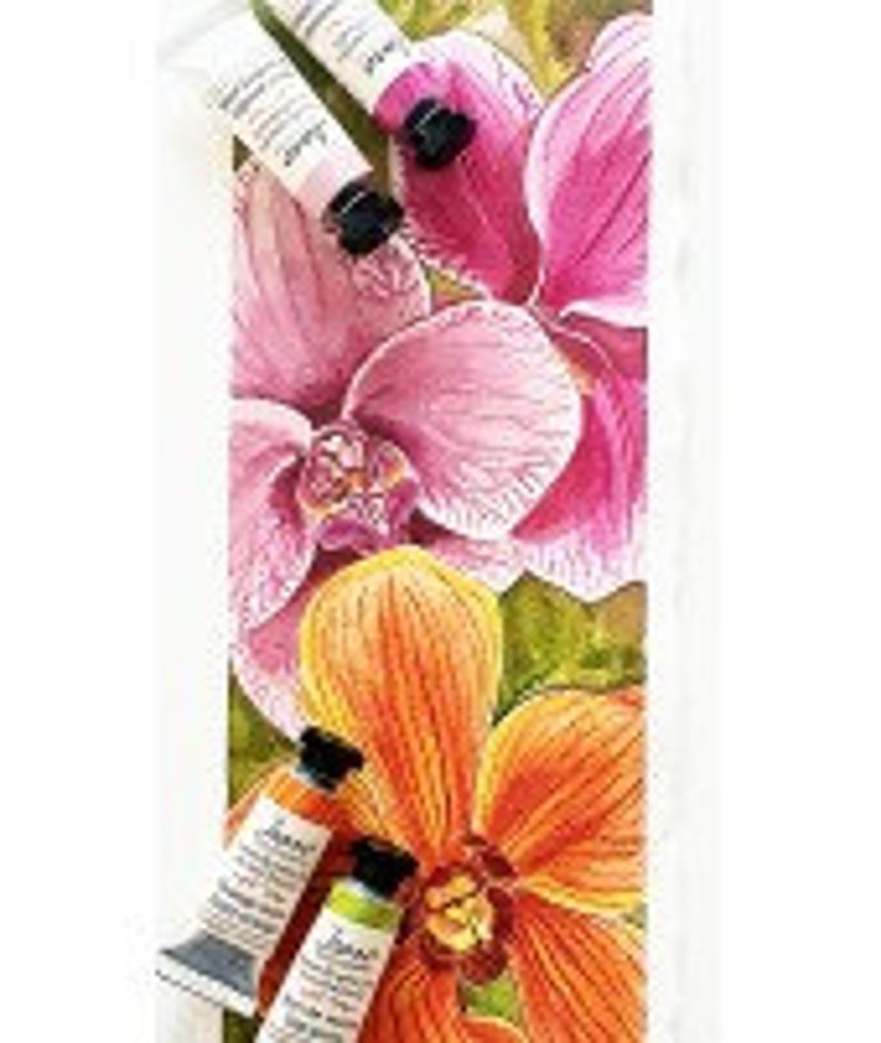 Aquarelles artisanales Isaro Coffret 4 couleurs image 3