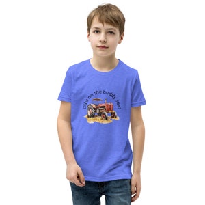 Dibs on the Buddy Seat - Youth Short Sleeve T-Shirt