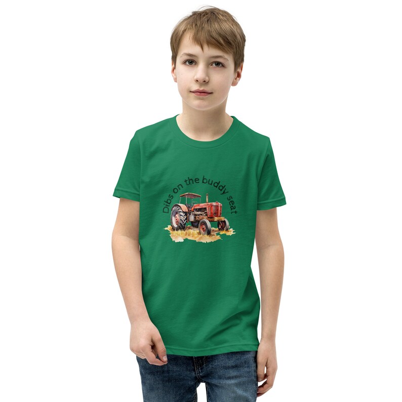 Dibs on the Buddy Seat - Youth Short Sleeve T-Shirt