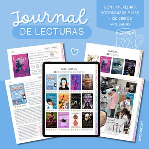 Diário Digital/Diário de Leituras de Livros em Espanhol | Diário de leitura | Livros | Leitores | Livros | Amante de livros | resenhas de livros