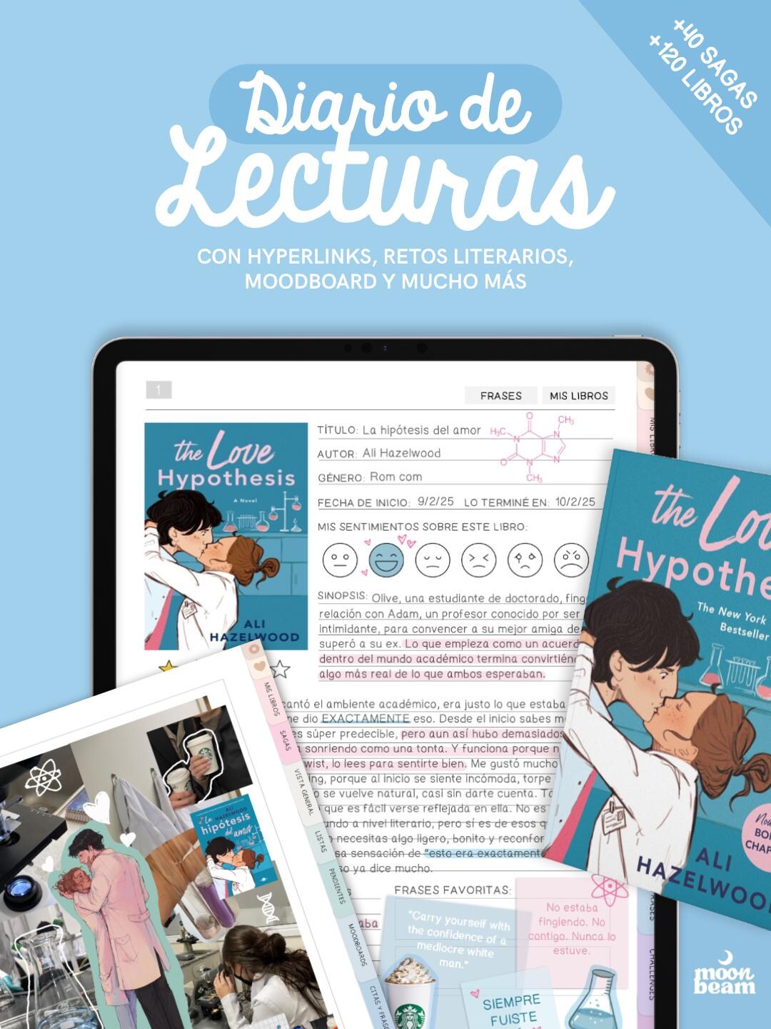 Diario/Journal de Lecturas Digital Para Libros en Español | Reading ...