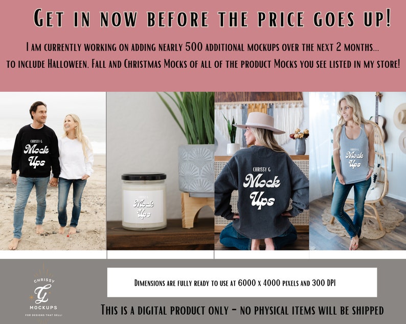 Bella Canvas 3001, Gildan 18000 mockup, Gildan 18500 Mockup, Whole Shop Bundle, Comfort Colors c1717, Mockup Bundles 3001, Tshirt Mockup Bundle, Entire Shop Sale, Hoodie Mockup, Sweatshirt Mockup, t shirt Mockup, Christmas Mockup, Christmas Holiday