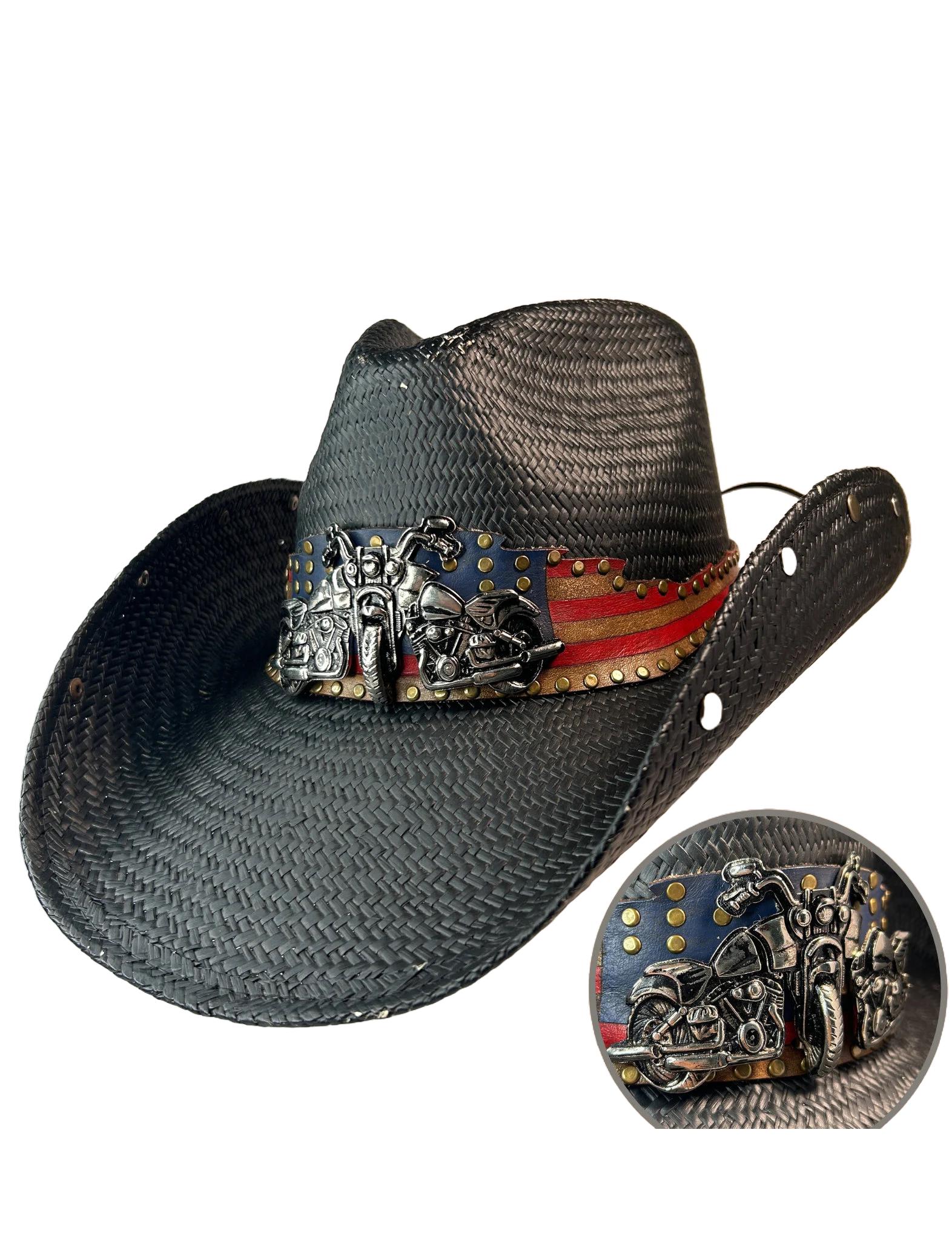 Biker Cowboy Hat