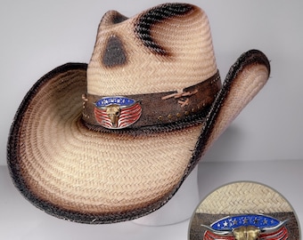 Austin Handmade Hats “Billy Joe” Cowboy/Cowgirl Straw Hat