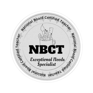 National Board Certified Teacher Sign - Etsy