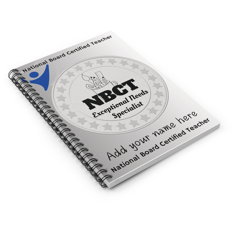 Personalized NBCT Exceptional Needs Specialist Notebook; National Board ...