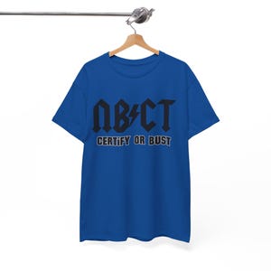 Personal NBCT rock and roll style tshirt, nbct tshirt, accomplished teacher tshirt, gift for national board certified teacher